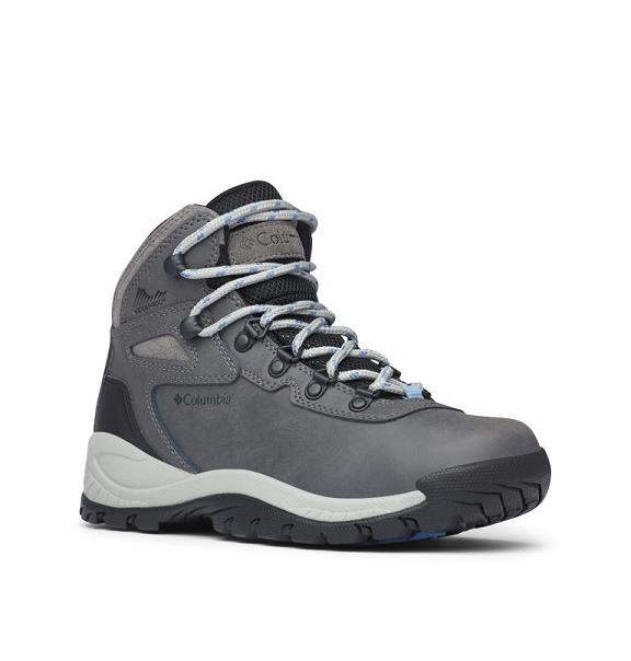 Columbia Newton Ridge Waterproof Boots Grey Black For Women's NZ45679 New Zealand